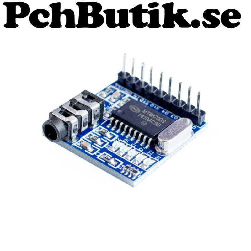 XD 61 DTMF MT8870 avkodningsmodul för tonstyrning