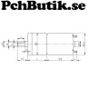 12V 12RPM Rotate Speed Reduction Electric DC Geared Motor JGA25-370