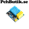 DHT11 temperatur och fuktmodul för ESP 01 WiFi