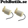 2-Pack Vattenpump 3-6 Volt, Pump passar till fontän, bevattning, mm.