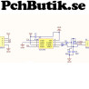 2-Pack TJA1050 UART RS232 till CAN, CAN-H och CAN-L adapter.