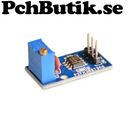 NE555 pulsgenerator med justerbar frekvens