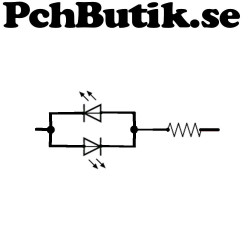Signal lampa med LED