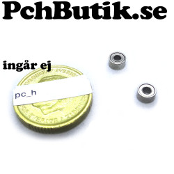 MR52ZZ miniature ball bearing 2 x 5 x 2.5 mm steel