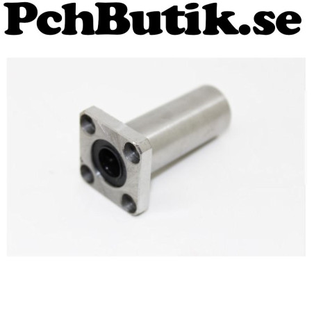 LMK LUU lång fyrkantig fläns linjärt kullager LMK12LUU