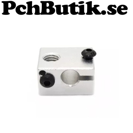 Aluminium värmeblock för 3D skrivare E3D V6 hotend
