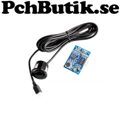 JSN SR04T ultraljud avståndsmodul med vatten skyddad sensor och kabel