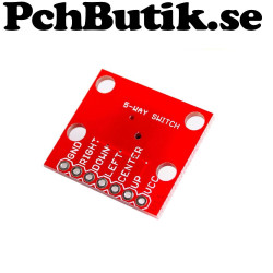 Liten minijoystick med 5 riktningar