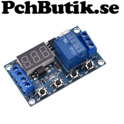 Digital tidsrelä modul med display