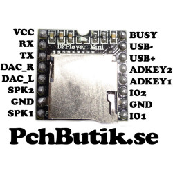 MP3 spelare för SD-kort. YX5200