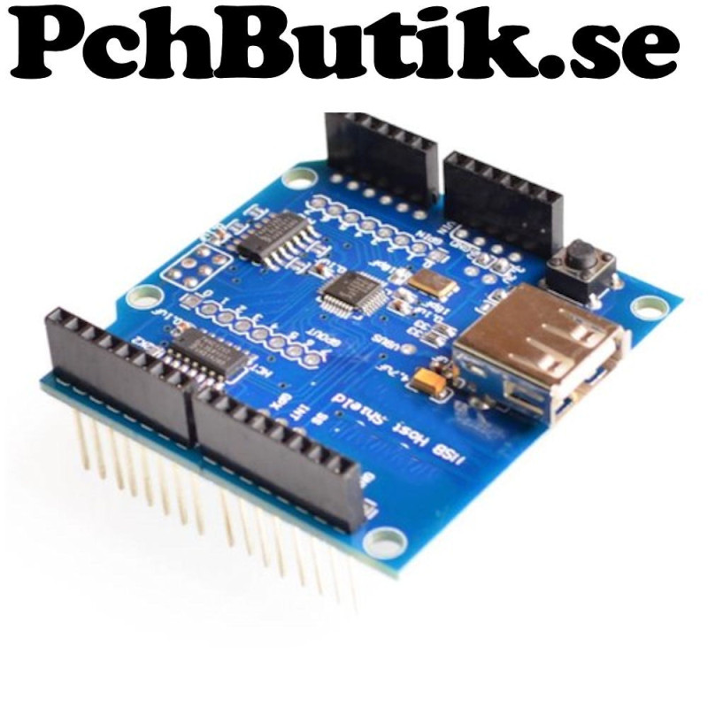 MAX 3421 USB Host Shield development board for Arduino
