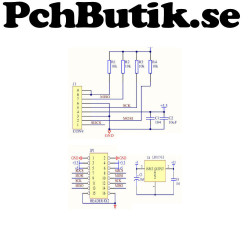 SD kort läsare modul. Passar Arduino 2-Pack