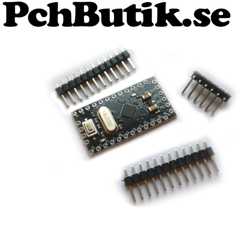 Pro Mini ATmega328P-AU (Som en mini uno). Passar Arduino Uno. Pro Mini ATmega328P-AU (Som en mini uno). Passar Arduino Uno.