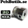 Kuggremsdrev för GT2 kuggrem 20 tänder. För axel 5mm. MEK 3DP