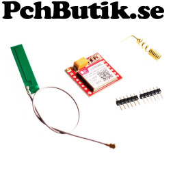 NYTT PÅ LAGER. PSmallest SIM800L GPRS GSM Module Card Board Quad-band +Antenna