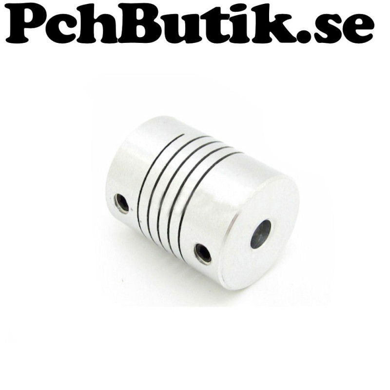 Axel adapter 5 till 10, 10 till 5mm med flex. MEK Axel adapter 5 till 10, 10 till 5mm med flex. MEK