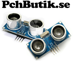 2 st Ultraljuds distans mätare HC-SR04, passar till Arduino