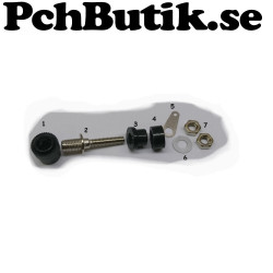 4 st Uttag för banankontakt och kabel fäste