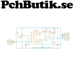 Aktiv sensor för jordfukt justerbar, passar Arduino mm.