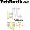 SD kort läsare modul. Passar Arduino