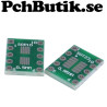 10-pack, SOT23 SOP-10pinnar till 2.54 mm