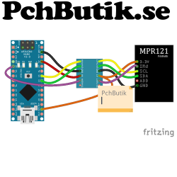 Kapacitive touchsensor MPR121