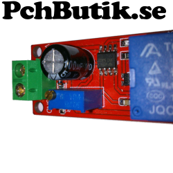 2-Pack. Tidrelä, Aktiv i viss tid. Timer 12 Volt TMR10