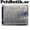 Lågspänningslarm för Lipo batteri 2-8S Celler