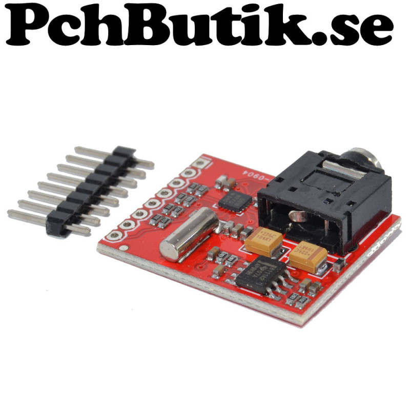 -470 FM Radio passar Arduino mm.