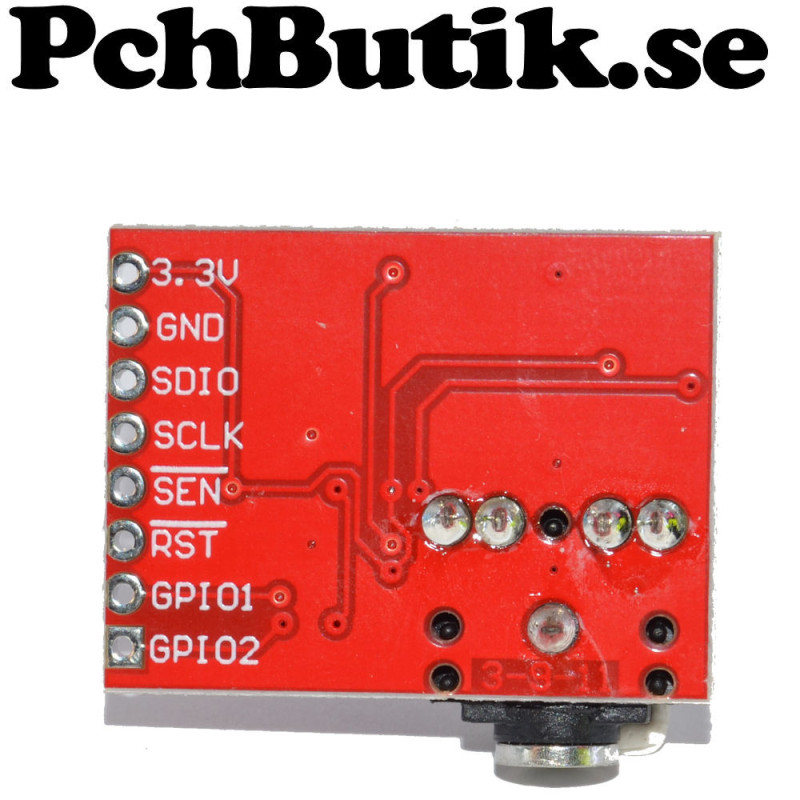 -470 FM Radio passar Arduino mm.