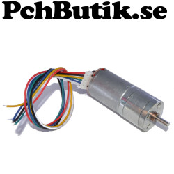 Utväxlad motor 60 rpm, 25GA-370