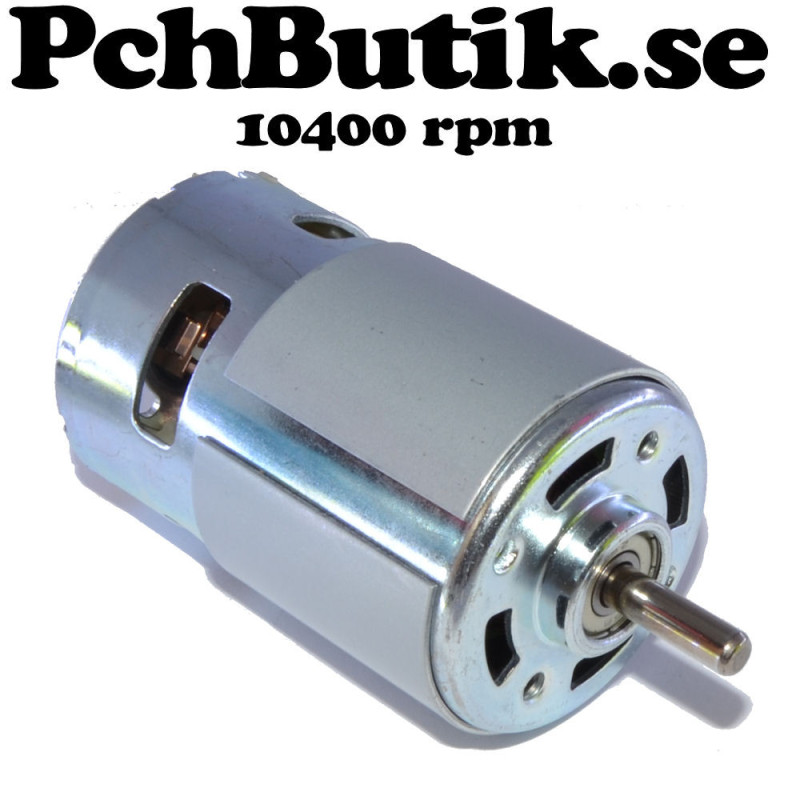 775 motor, 12/24 VDC, 20000 rpm