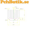 3-pack, Stepper Motor Driver DRV8825 med Kylare