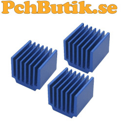 3-pack, Kylare för IC och komponenter med själjfäftande tejp