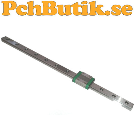 Linjärlager MGN12, block och rail. MEK