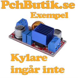 XL4015, 5A DC-DC step-down buck konverterare,