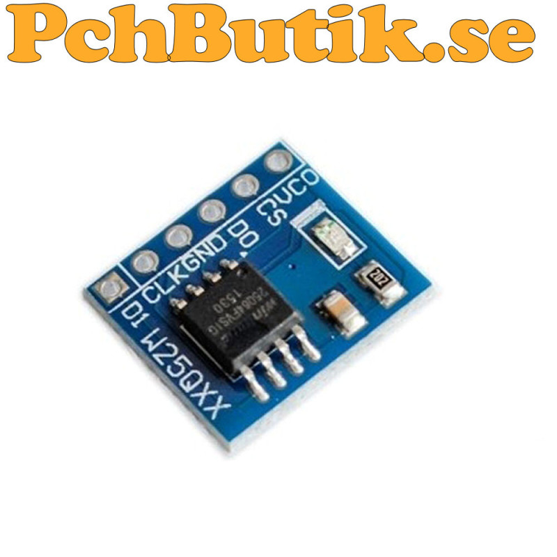 W25Q64 64Mbit8MByte FLASH storage Module SPI Interface BV FV