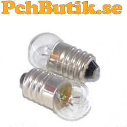 2-pack, Glödlampa 3.8 Volt