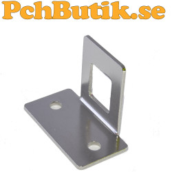 Lås bleck, passar regel 12x12 mm