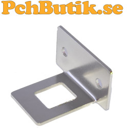 Lås bleck, passar regel 12x12 mm