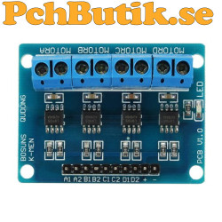 Modul med 4 st L9110S drivare