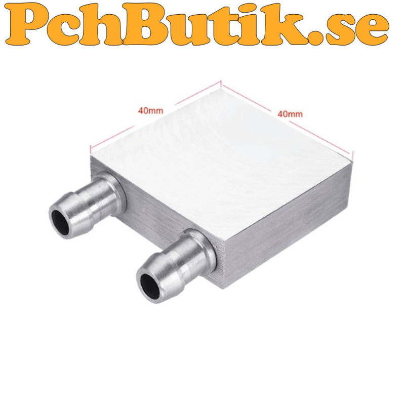 Kylblock för vatten, 40x40 mm