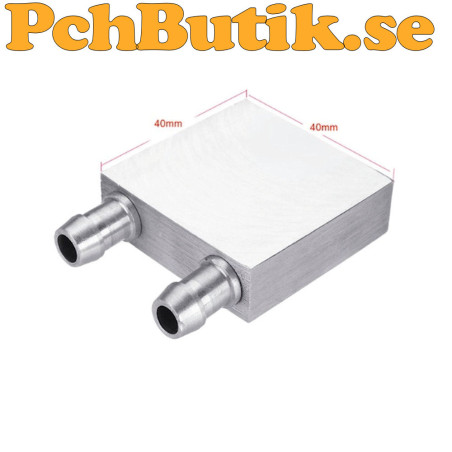 Kylblock för vatten, 40x40 mm