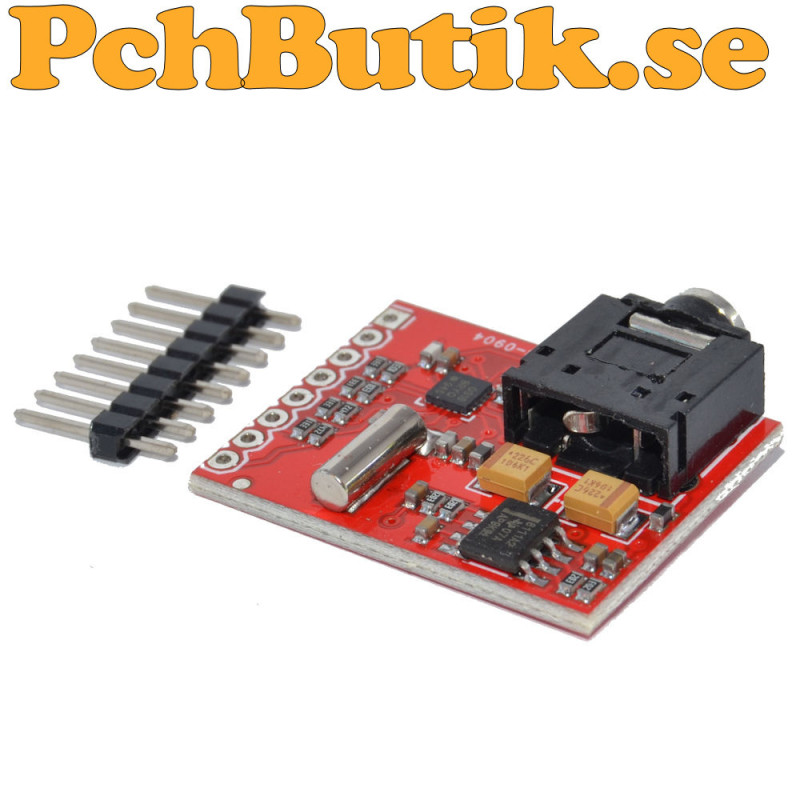 -470 FM Radio passar Arduino mm.