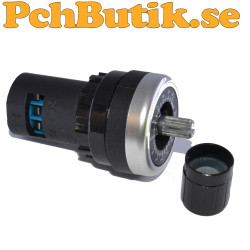 Potentiometer 10K med skala och ratt