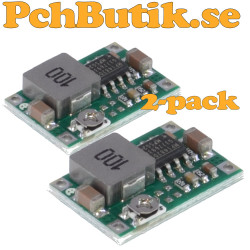 2-pack RC Airplane Module Mini 360 DC Buck Converter Step Down Module