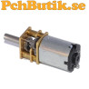 DC motor med växel 100 varv per minut