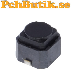 10-pack. Tryckströmbrytare för ytmontering, momentan