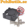 0.6 Watt fläkt 30x30 mm