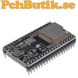 ESP32-WROOM-32U med antennanslutning 4MB 38 pinnar